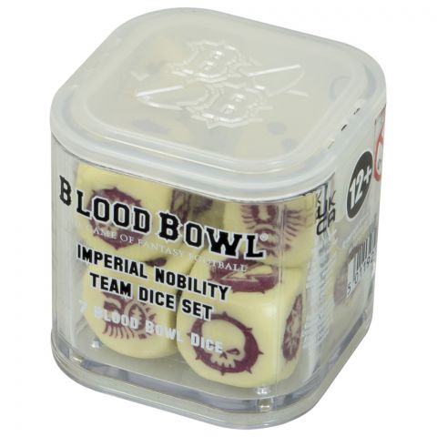 Blood Bowl: Imperial Nobility Team Dice Set